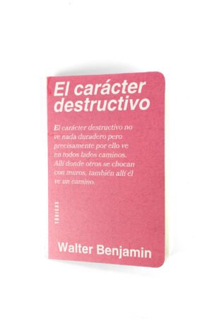 EL CARÁCTER DESTRUCTIVO